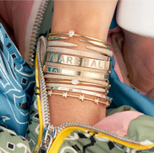 Load image into Gallery viewer, Slim Personalized Cuff Bangle