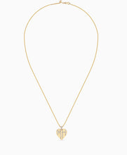 Load image into Gallery viewer, Dripping Monogrammed Heart Necklace