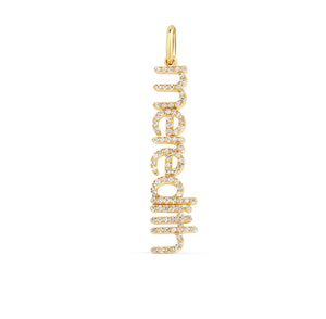 Personalized Diamond Name Charm