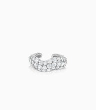 Load image into Gallery viewer, Diamond Wave Ear Cuff
