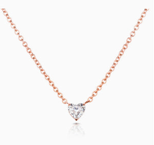 Floating Diamond Necklace