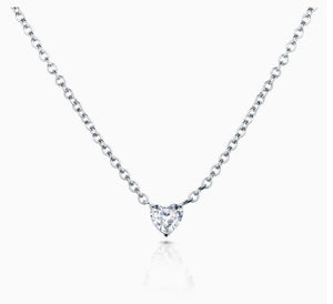 Floating Diamond Necklace