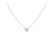 Load image into Gallery viewer, Floating Diamond Necklace
