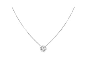 Floating Diamond Necklace