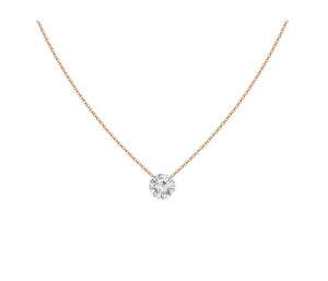 Floating Diamond Necklace