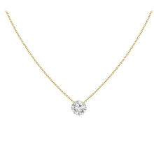 Load image into Gallery viewer, Floating Diamond Necklace
