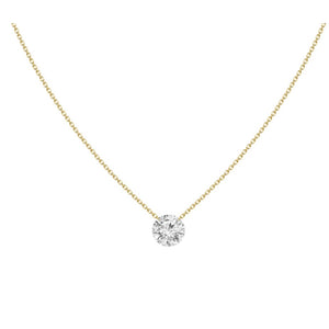 Floating Diamond Necklace