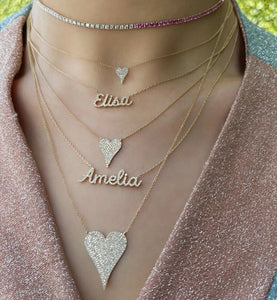 Pave Name Necklace