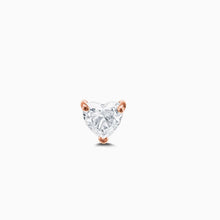 Load image into Gallery viewer, Diamond Heart Stud (Single)
