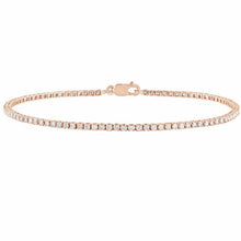 Load image into Gallery viewer, 18K Diamond Tennis Bracelet (1.10)
