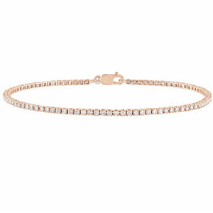 18K Diamond Tennis Bracelet (1.10)