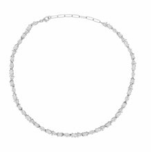 Load image into Gallery viewer, 18K Mixed Shape Diamond Necklace
