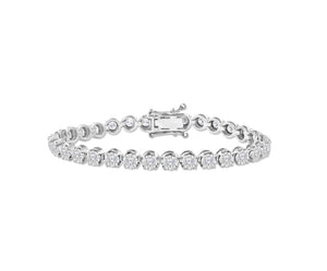 18K Diamond Tennis Bracelet (5.15ct)