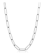 Load image into Gallery viewer, Large Elongated Link Necklace
