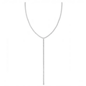 Diamond Lariat Necklace