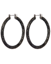 Load image into Gallery viewer, Pave Amalfi Hoops
