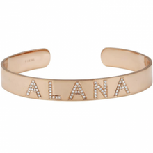 Load image into Gallery viewer, Personalized Cuff Bangle
