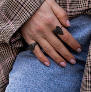 Diamond Pinky Ring